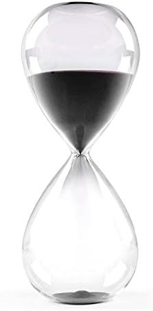 SWISSELITE Hourglass Sand Timers, Hourglass Sand Clock Inspired Glass