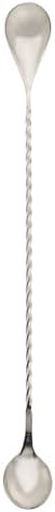 Barfly Bar Spoon with Teaspoon End, 12 1/4" (31.1 cm), Stainless Steel