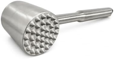 Meat Tenderizer Mallet, 304 Stainless Steel Meat Pounder Flattener