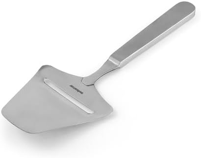 Swissmar Barcelona Cheese Plane – Stainless Steel Cheese Slicer with Sand-Blasted Handle, 24cm Precision Design, Ideal for Hard and Semi-Soft Cheeses, Elegant Charcuterie and Entertaining Tool