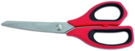 Arcos Kitchen Scissors 9 Inch Stainless Steel. Scissors for meat use. Polypropylene Handle and 240 mm Blade. Series Prochef. Color Black and red