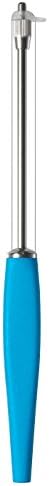 Osti Original (Blue) Cheese slicer – Handheld Double wire stainless steel cutter for thin and thick slices, suitable for semi-hard and semi-soft block cheese – Dishwasher safe Danish design