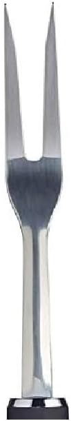 MasterClass Carving Fork with Soft Grip Handle, Stainless Steel, 32 cm