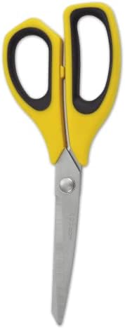 Arcos Kitchen Scissors 9 Inch Stainless Steel. Professional Kitchen Scissors for cut for cutting all types of food. Polypropylene Handle and 235 mm Blade. Series Prochef. Color Yellow and Black