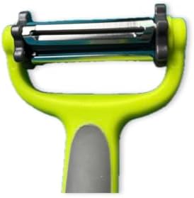 Generic Potato Peeler and Rotatable 3 in 1 Vegetable peeler with Non-slip Handle, Green