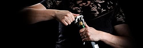 Laguiole Style de Vie Corkscrew, Bottle Opener with Foil Cutter, Olive wood