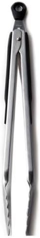 OXO Good Grips 11-Inch Balloon Whisk & Good Grips 12-Inch Stainless-Steel Locking Tongs
