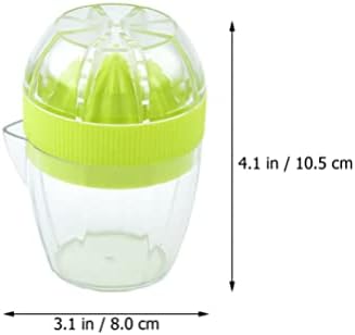 UPKOCH Manual Citrus Juicer Cup Portable Fruit Squeezer for Orange Lemon and Small Fruit Ergonomic Hand Juicer for Kitchen Home Bar Bakery and Milk Tea Shop 4.13 X 3.14 X 3.14 in 2 Pack