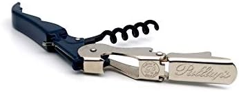 Pulltap's Genuine Slider 900 Waiter's Corkscrew – Double-Hinged Wine Key with Sliding Foil Cutter – Patented Design – Made in Spain – Azul Oscuro (Dark Blue)
