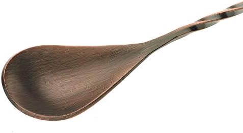 Barfly Bar Spoon, Teardrop End 15 3/4" (40 cm), Antique Copper