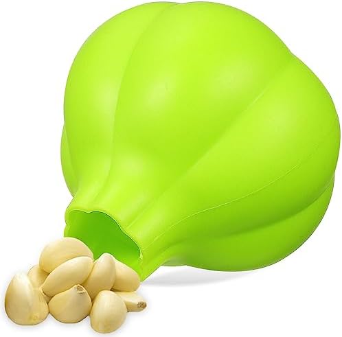 UPKOCH 4pcs Silicone Garlic Peeler Tool Efficient Garlic Skin Remover for and Kitchen Gadget for Everyday Use
