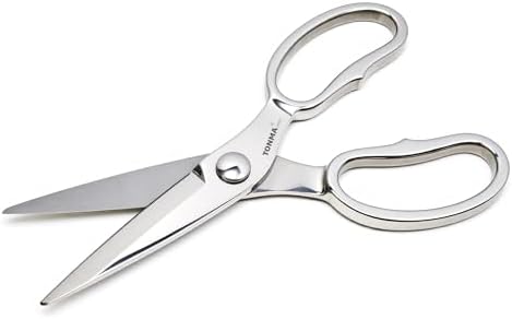 TONMA Kitchen Scissors, Made in Japan, All-Purpose Stainless Steel, TK-20