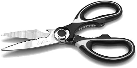 Kitchen Scissors - Ultra Sharp Premium Multi Purpose Kitchen Shears - Heavy Duty & Dishwasher Safe