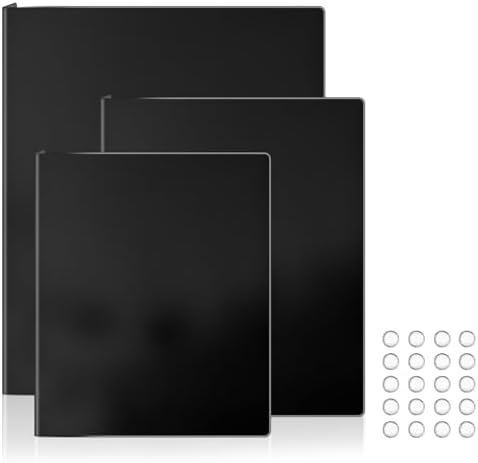 3-Piece Acrylic Cutting Board Set with Counter Lip, 3 Sizes (17.5x13.5/16x12/11.5x7.5Inch) for Kitchen Countertops, Non-Slip Durable Black Countertop Protector, Ideal for Home Decor Housewarming Gifts