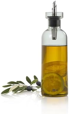 AdHoc AromaPour Oil & Vinegar Dispenser, Grey, 16.6 oz (Pack of 1)