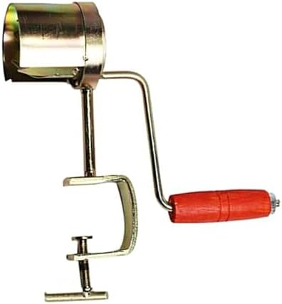 Hand Crank Corn Sheller Metal Dry Corn Cob Stripper Efficient Peeling Corn Peeler with Comfortable Handle for Farms and Families Hand Corn Sheller Corn Thresher Corn Peeler Corn Cob Stripper