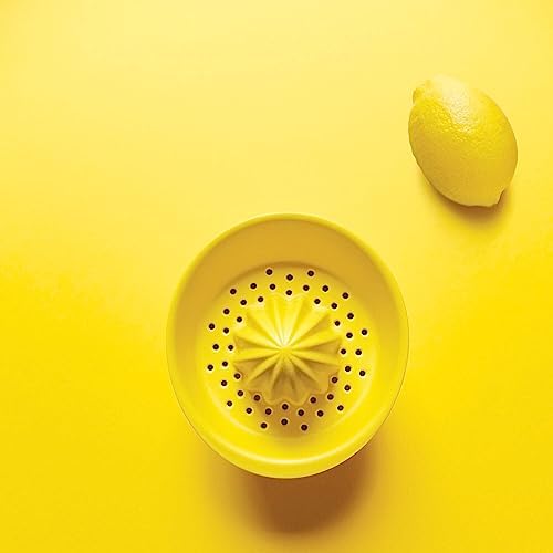 EKOBO Citrus Juicer manual Lemon - 22 oz BPA-Free Eco-Composite Lemon Squeezer - Hand Juicer for Oranges, Lemons and Limes – Dishwasher Safe Citrus Squeezer with Integrated Mixing Bowl