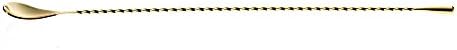 Barfly Teardrop Bar Spoon, End 15 3/4" (40 cm), Gold