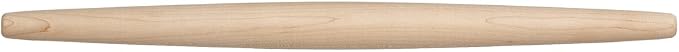 Fletchers Mill Rolling Pin French Style Dough Roller Handcrafted Hardwood 20 inch
