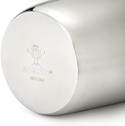 Barfly Superfly Tin, 28 OZ Cocktail Shaker, Large (828 ml), Heavyweight Stainless, (M37160)