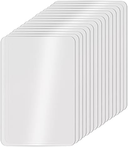 15 Pack Plastic Cutting Mats, Frosted Clear Flexible Kitchen Cutting Board, Plastic Placemats Table Mats, 17 x 11 Inches