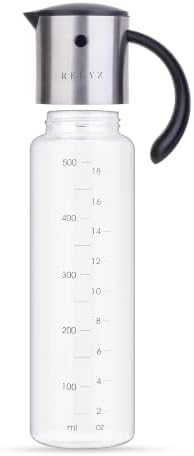 Large Glass Olive Oil Dispenser, Salad Dressing Container, Soy Sauce Bottle