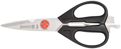 Mundial BP666 Red Dot 8.5 in Take-Apart Kitchen & Utility Shears – High Carbon Stainless Steel Blades, Ergonomic Handles, Detachable for Easy Cleaning, NSF Certified