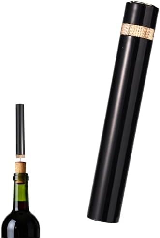 Wine Openers, 2026 New Portable Needle Type Wine Bottle Openers Air Pressure Pump Cork Remover Efficient Corkscrew for Home Travel Picnic Party Essential Accessories (Black, Gold)