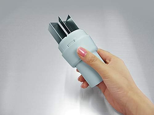Mini Chopper | Compact Manual Food Chopper Cutter Mincer for Garlic Nuts Ginger Herbs Parsley Chili Peppers Mushroom | Sharp Stainless Steel Blades | Self-Contained Base to Hold & Chop Food