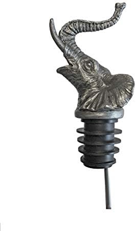 Elephant Wine Aerator Pourer Premium Aerating Pourer Stainless Steel Food Grade Silicone Stopper