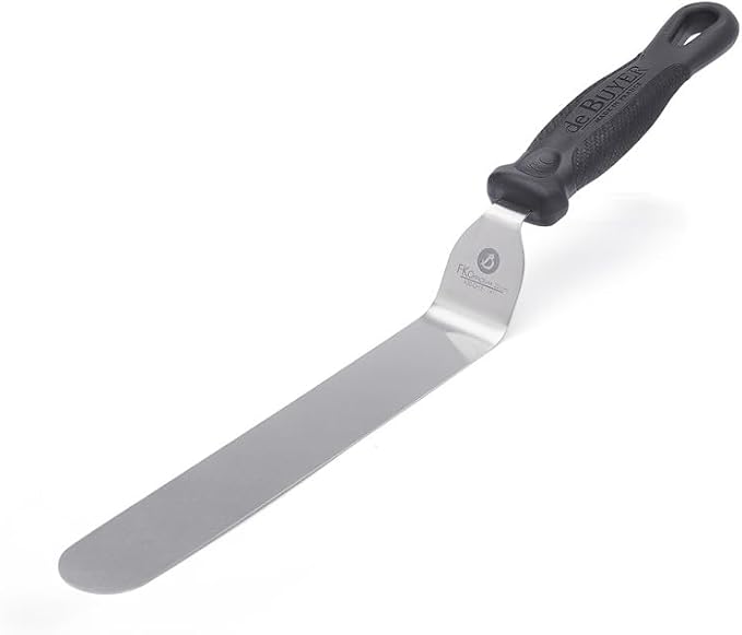 DE BUYER FKOfficium Angled Spatula, 24,5 x 3,5 cm