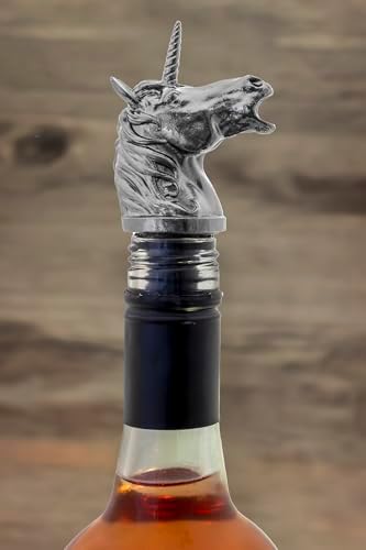 Pour People's Market Unicorn Wine Aerator - Decanter Pour Spout - Wine Accessories - Red Wine - Liquor - Great for Halloween and Wine Parties - Unique Goth or Christmas Gift for Wine Lovers