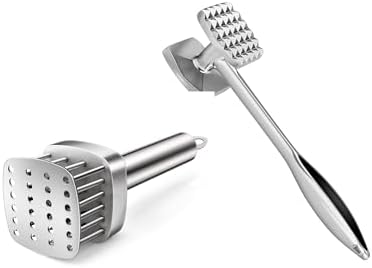 Aliglow Meat Tenderizer Needle Bundle Hammer Mallet Tool Pounder