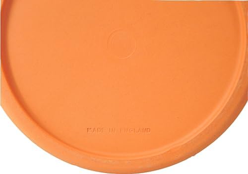 Henry Watson - Embossed Garlic Keeper - Terracotta - Made In England - 4.25 inches x 4 inches