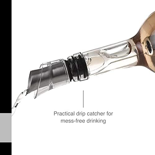 AdHoc Ice Pour Wine Chiller & Pourer, Stainless Steel