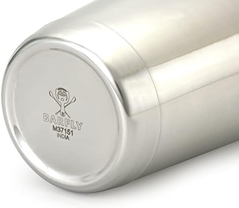 Barfly Soho Cocktail Tin, Large 28 oz (828 ml), Stainless (M37151)