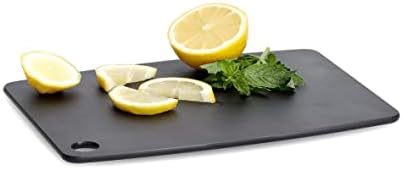 Zeller Eco 26052 Chopping Board 29.8 x 21.5 x 0.6 cm Wood Fibre Laminate Black