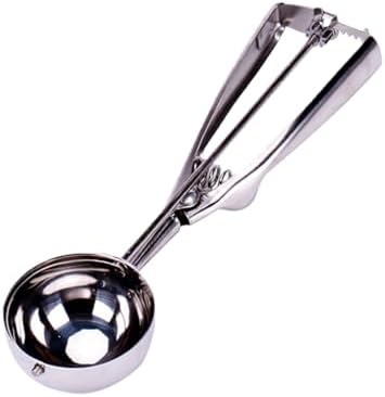 Ice Cream Scoop & Cookie Scoop Set – Multi-Purpose Stainless Steel Baking Scoops for Cookie Dough, Cupcakes & Portioning, 8.27 x 1.57 x 1.57 Inches (Small)