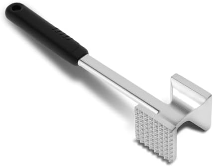 VOCOSTE Meat Tenderizer Mallet, Aluminum Alloy Kitchen Double-sided Meat Pounder Flattened, Meat Mallet Hammer, Steak Chicken Beef Tenderizer Tool