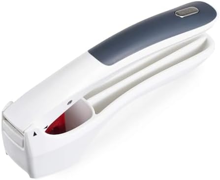 Easy Clean Garlic Press - Lightweight, Easy-to-Use Garlic Mincer & Crusher for Food Prep & Kitchen Accessories