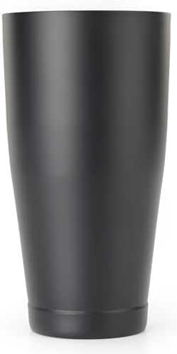 Barfly Shaker Cocktail Tin, Large 28 oz (828 ml), Matte Black