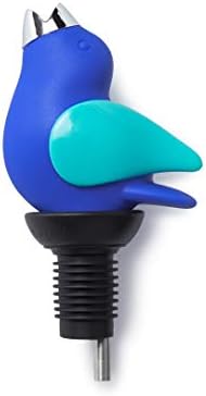Wine Pourer - Cobalt and Aqua