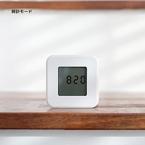 mooas Multi Clock Time Cube Timer, Alarm, Backlight, Productivity (Mint)