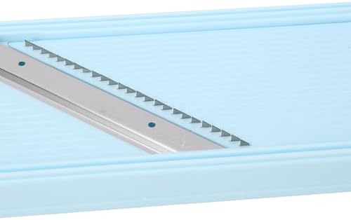 Potato Slicer, Vegetable Shredder, 5 in 1 Efficient Kitchen Tool with Stainless Steel Blades, Safe Manual Food Cutter for Carrot, Cucumber, Julienne Fries