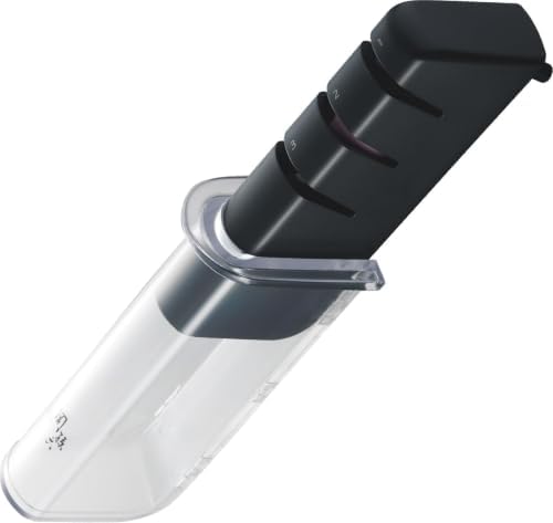 Kai Seki Magoroku Diamond and Ceramic Sharpener (AP-0308), Black/White, 141 * 51 * 55 mm (Length X WidthX Height)