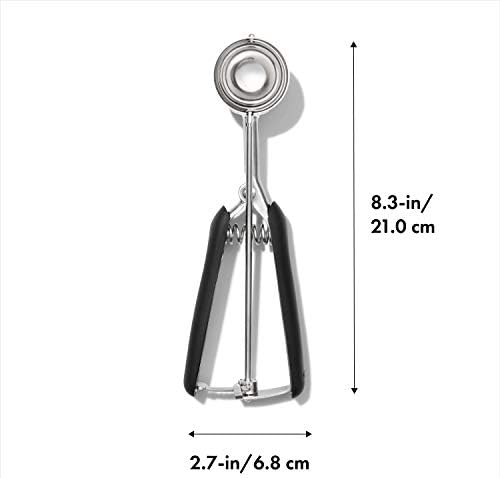 OXO Good Grips Medium Cookie Scoop & Good Grips Large Cookie Scoop, Multicolor, Large