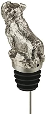 Stainless Steel Animal Wine Pourer Aerator - Bulldog