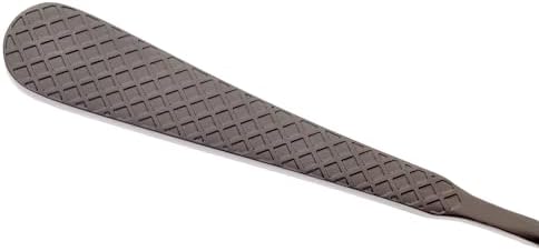 Barfly 13.2-inch Diamond Lattice Etch Bar Spoon, Gun Metal Black