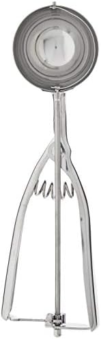 Fox Run Ice Cream/Cookie Dough Scoop, Stainless Steel, 2-1/8-Inch