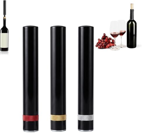 Wine Bottle Opener, Wine Opener 3pcs, Air Pressure Pump Bottle Opener, Portable Travel Pocket Design (3)